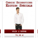 Les chemises Seidensticker blanches