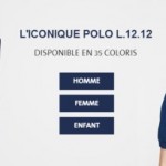 Polo Lacoste en 35 coloris