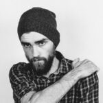 adult, man, beanie