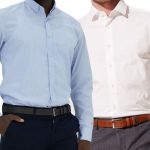 Des hommes en chemises réalisées en coton