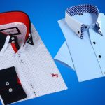 Deux chemises à double col pour des occasions spéciales.
