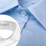 Cols de chemise à pointes arrondies ou des cols cutaway