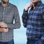 Chemise en flanelle à motifs portées avec élégance cet hiver