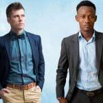 Deux hommes en style classe