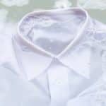 Lavage des cols de chemise