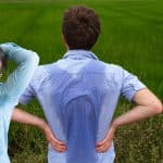 Les traces de transpiration sur les chemises