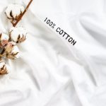 Un tissu fait de coton uniquement