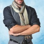 Une écharpe pour homme portée avec élégance