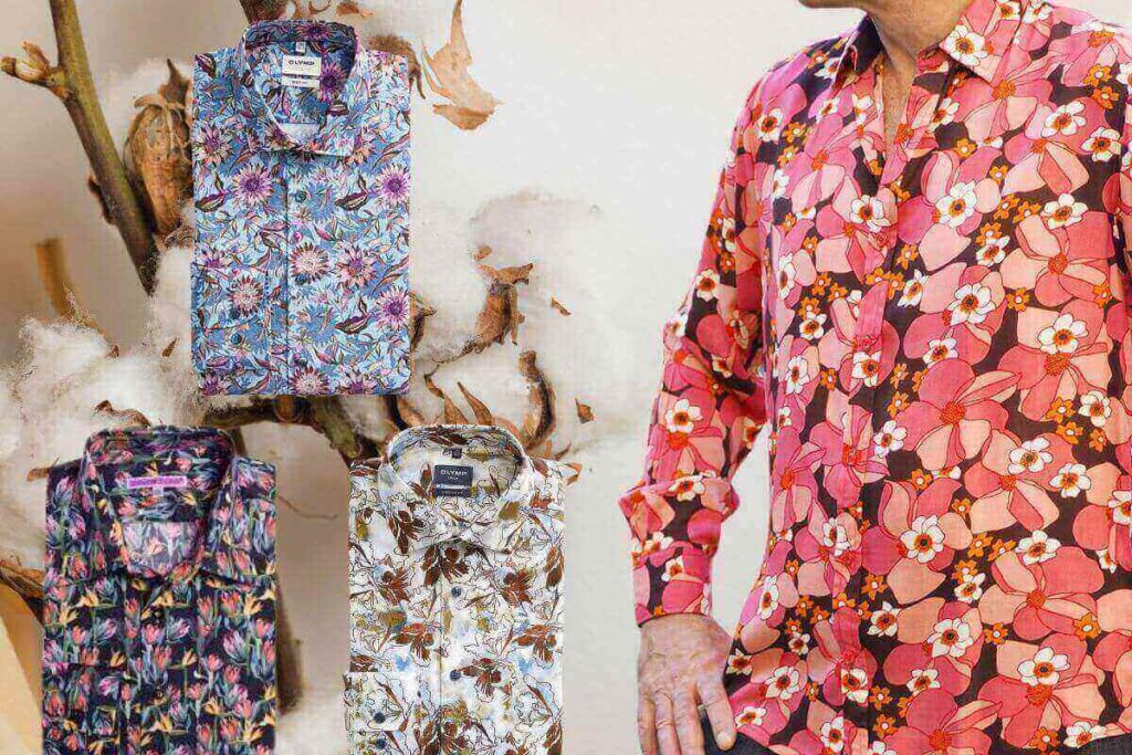 Chemisier à Fleurs En Polyester - Taille XS, Neuf Sans étiquette, Multicolore